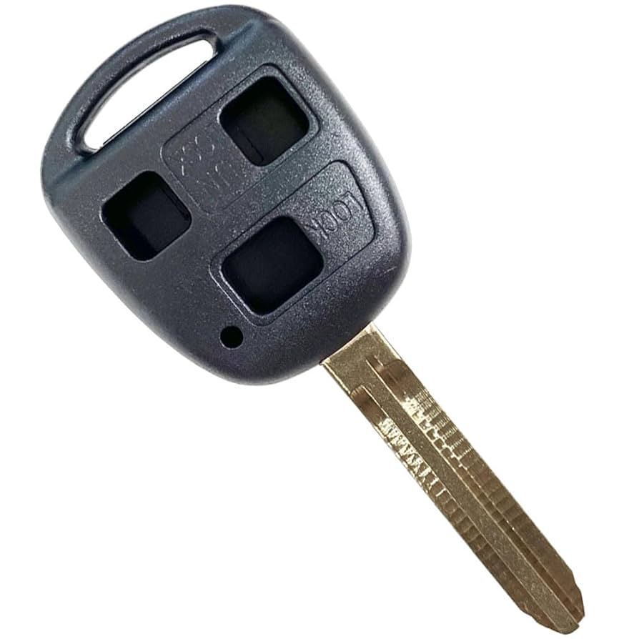 Amazon | [JnKEY006] ブランクキー トヨタ 3ボタン 車 カギ